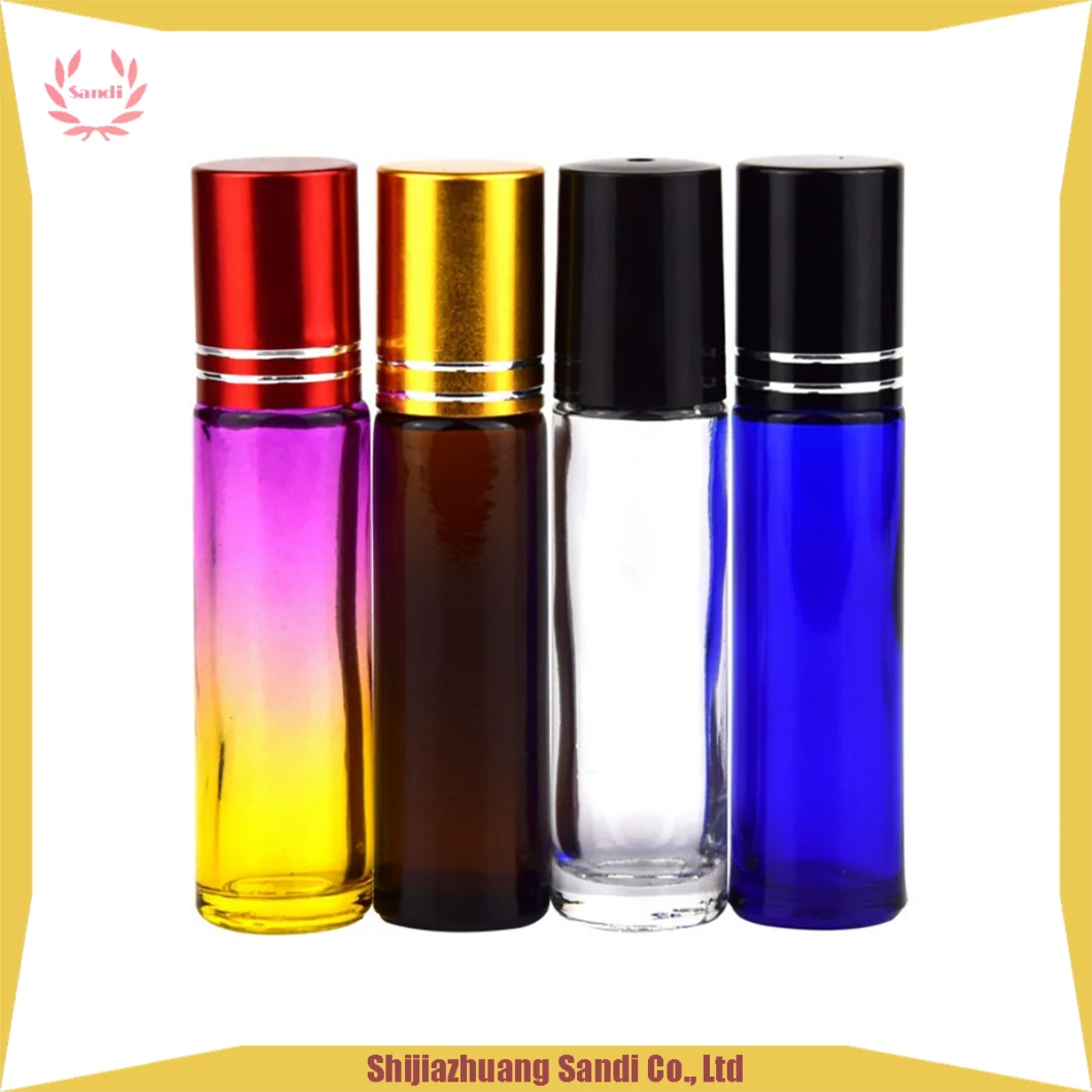 10ml Glass Roll on Bottle-Cosmetic Perfume Roller Bottle-Essential Oil Bottle