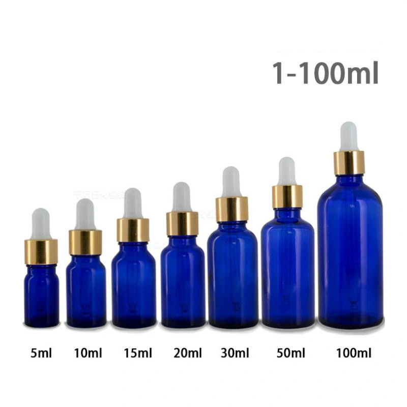 Amber/Clear/Matte Serum Cosmetic Packaging 5 10 15 20 30 50 100ml Dropper/Spray/Pump Glass Bottle Essential Oil Container