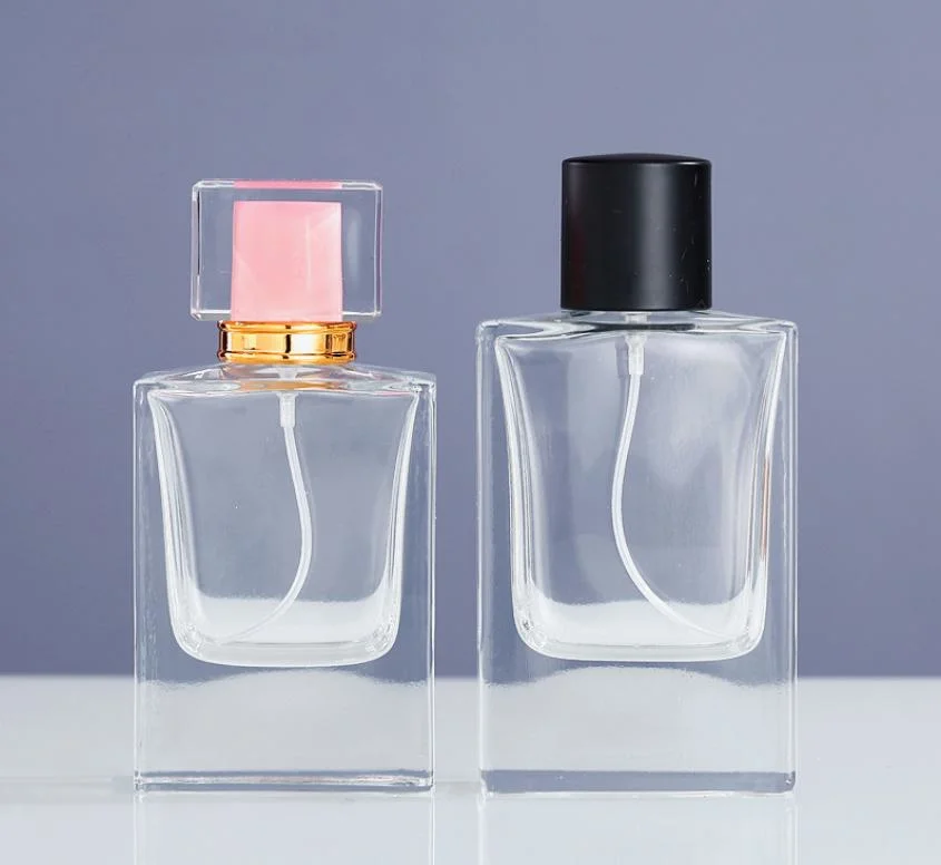 10ml 25ml 30ml 50ml 100ml Manufacturer Unique Design Your Own Round Square Small Custom Refillable Empty Spray Luxury Glass Perfume Packaging Bottle with Box