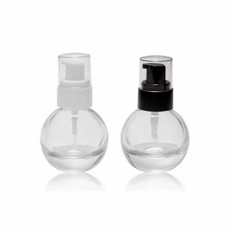 30ml Ball Shaped Liquid Foundation Glass Bottle Cosmetic Bottle