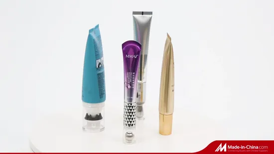 Wholesale Customized Cosmetic Packaging Tube with Oval Flat Cap