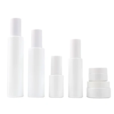 Skincare Glass Set Packaging Material Toner Spray Bottle Cream Mask Pressing Foundation Lotion Glass Bottle
