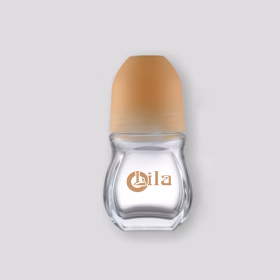 Round Wholesale Cosmetic Packaging Bottles Roller Bottle Roll on Bottle 50ml Roller Bottle with Plastic Roll on Ball