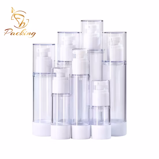 10ml, 30ml, 50ml, 80ml, 120ml Cosmetic Bottle as Airless Bottle for Cosmetic Packaging