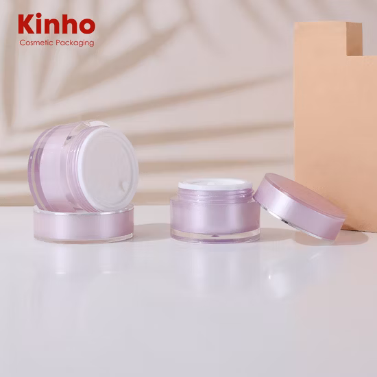 Ready to Ship 5g Mini Skincare Small Face Cream Custom Empty Lip Balm Scrub Acrylic Pet Glass Plastic Cosmetic Packaging Cream Pot Bottle Box Container Can Jar