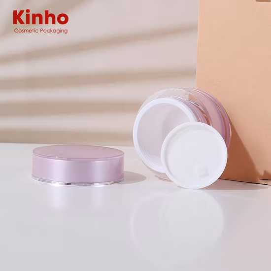 Ready to Ship 5g Mini Skincare Small Face Cream Custom Empty Lip Balm Scrub Acrylic Pet Glass Plastic Cosmetic Packaging Cream Pot Bottle Box Container Can Jar