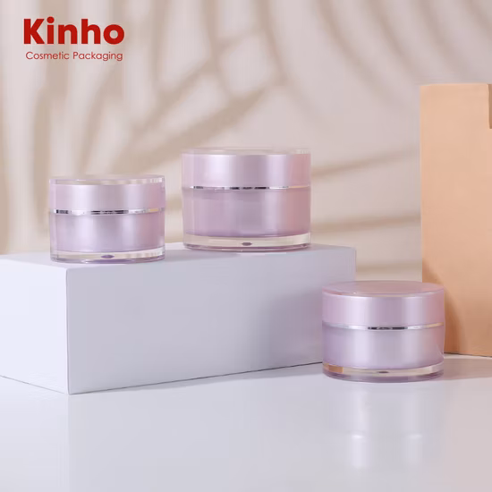 Ready to Ship 5g Mini Skincare Small Face Cream Custom Empty Lip Balm Scrub Acrylic Pet Glass Plastic Cosmetic Packaging Cream Pot Bottle Box Container Can Jar