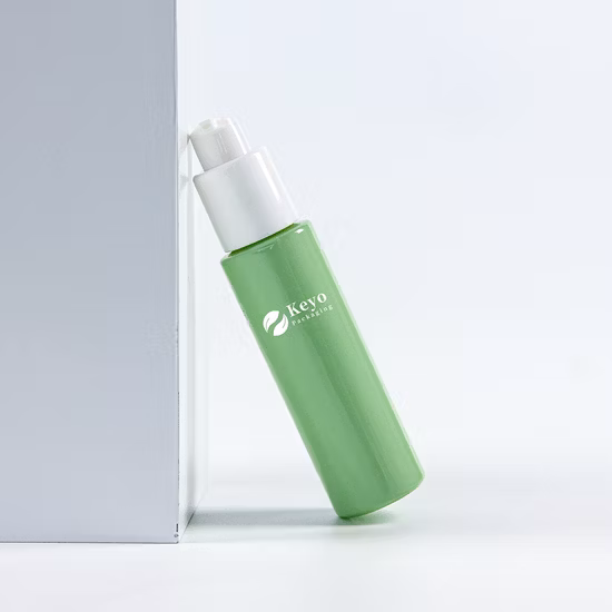 Luxury 1 Oz Custom Empty Essential Oil Packaging 30ml Round Thick Cosmetic Face Serum Glass Dropper Bottle