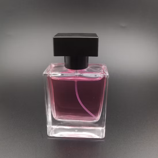 Customized 10ml 35ml 50ml 100ml Clear Spray Glass Perfume Bottle 80ml Square Glass Bottle Aromatherapy Bottles Cosmetic Lotion Bottle