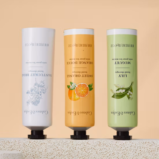 Empty Recycled Obp Ocean Bound Plastic Face Body Soft Cream Packaging Cosmetic Squeeze Tubes